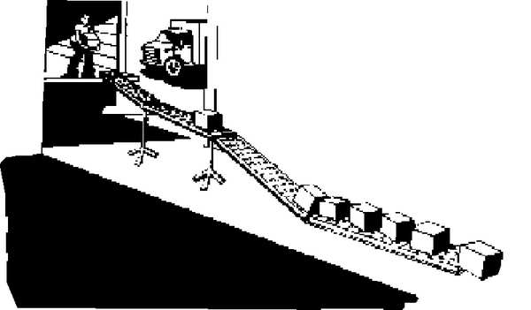 Skatewheel Conveyor, 10ft L, 12in. W