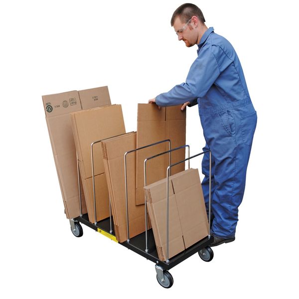Carton Truck, 400 lb. Cap, 44inL, 18inW