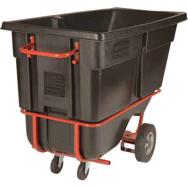 Tilt Truck, Forkliftable, 1 cu yd, 1250 lb