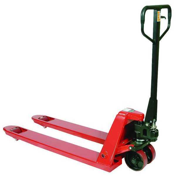 Narrow Steel Pallet Jack with 5500 lbs. Capacity