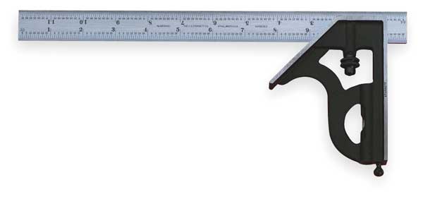 Combination Square Set, 6 In, 2 Pc