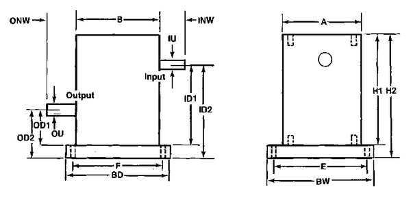 Speed Reducer, C-Face, 56C, 57.5:1