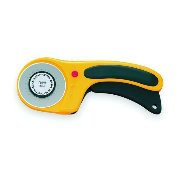 Ergonomic Rotary Cutter, 45mm Tungsten
