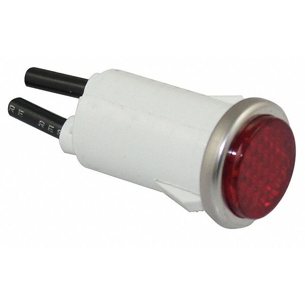 Flush Indicator Light, Red, 24V