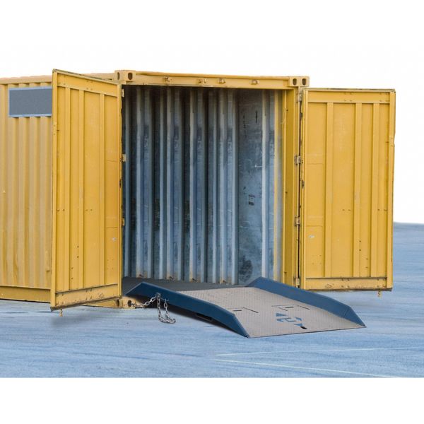 Container Ramp, Steel, 15,000 lb, 60 x 72In