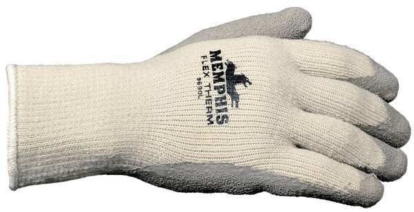 Cold Protection Cut-Resistant Gloves, Cotton/Polyester/Acrylic Lining, L
