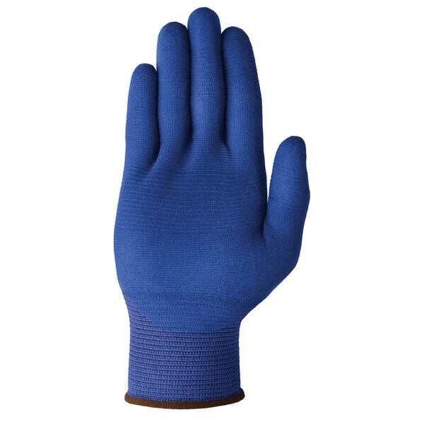 Foam Nitrile Coated Gloves, Palm Coverage, Blue, 11, PR