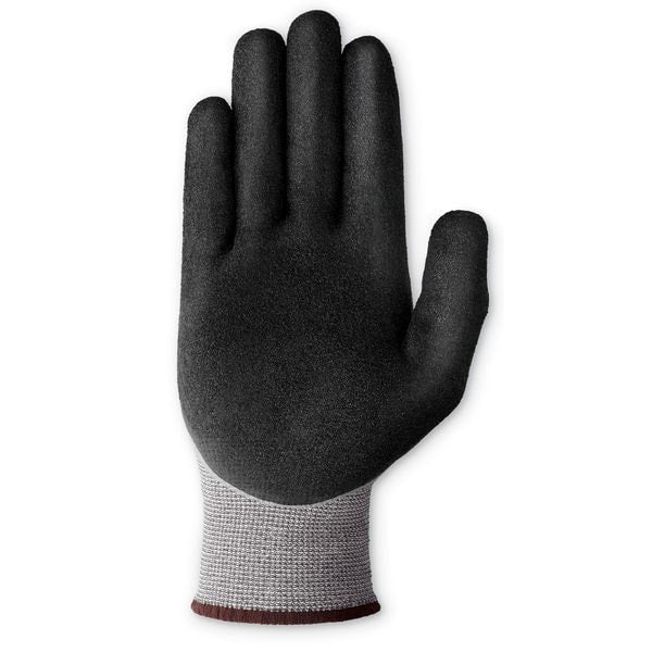 Cut Resistant Coated Gloves, A2 Cut Level, Nitrile, M, 1 PR