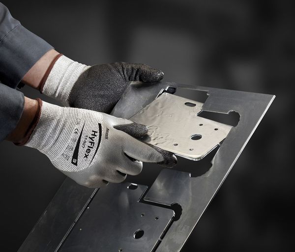 Cut Resistant Coated Gloves, A2 Cut Level, Nitrile, XS, 1 PR