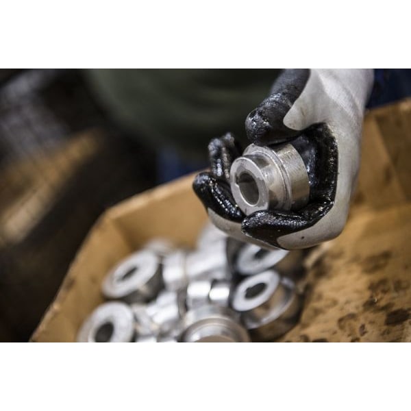 Cut Resistant Coated Gloves, A2 Cut Level, Nitrile, M, 1 PR