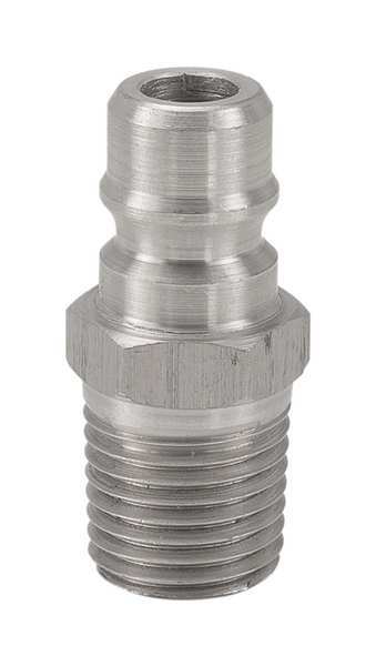 Hydraulic Quick Connect Hose Coupling, Steel Body, Ball Lock, 1/4