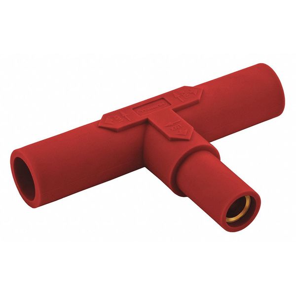 Paralleling Tee, Red, 150AC/DC, Taper Nose