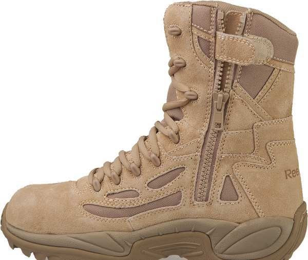 Size 15 Men's 8 in Work Boot Composite Work Boot, Desert Tan