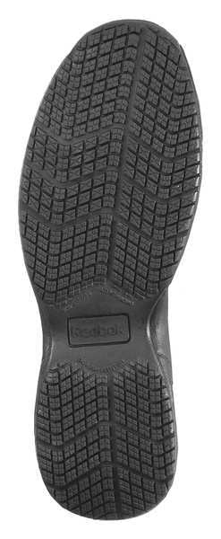 Work Shoes, 5-1/2, W, Bk, Composite, Mens, PR