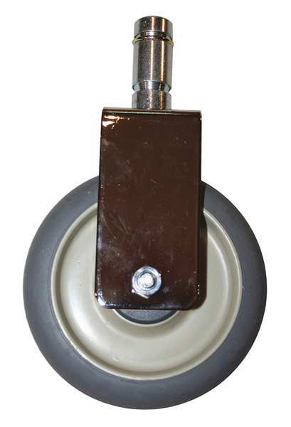 Rigid Stem Caster, H5 In, 30 In Channel, PR