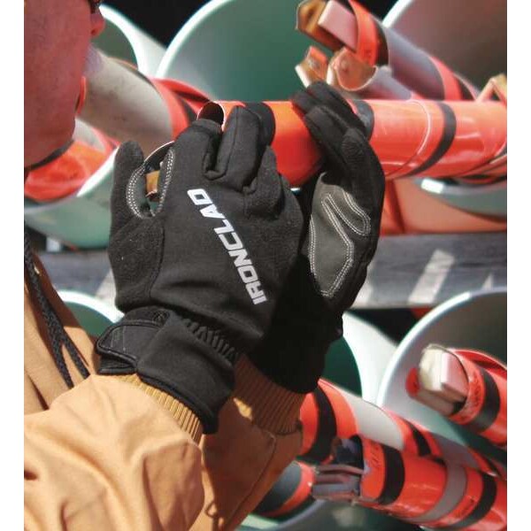 Cold Protection Gloves, Micro Fleece Lining, M