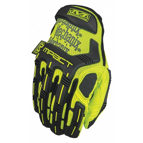 M-Pact XD Impact Gloves, 2XL, Hi-Vis Yellow, PR