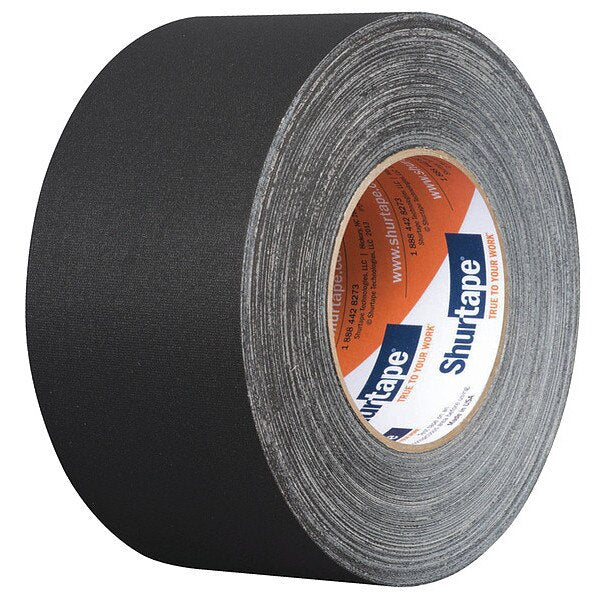 Gaffers Tape, 50m x 72mm, Black, Pk16