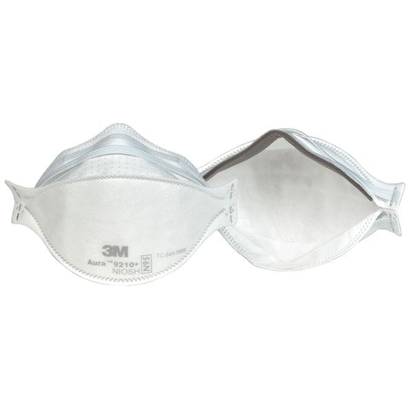 N95 Disposable Respirator, Universal, White, PK20