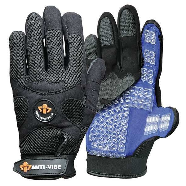 Anti-Vibration Gloves, Full, L, PR