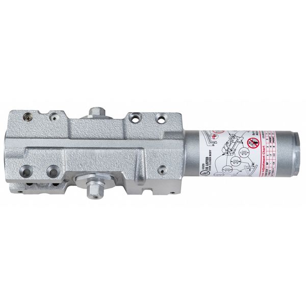 Manual Hydraulic Yale 5800 Door Closer Heavy Duty Interior and Exterior, Aluminum