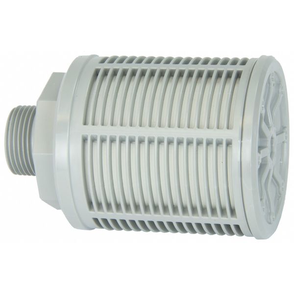 Pump Muffler, 40 Micron, 1 In NPT In.