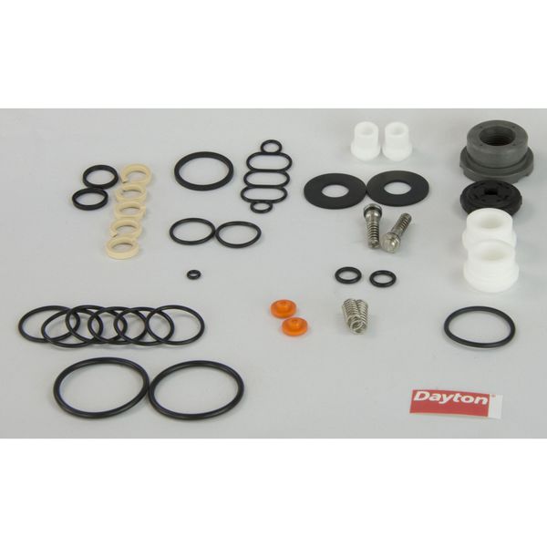 Pump Repair Kit, Buna N, Air, 11/16 In.