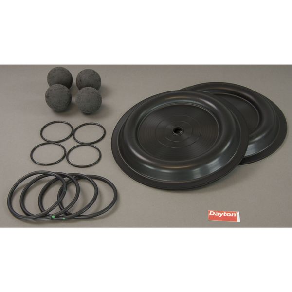 Pump Repair Kit, Fluid, 1 In., For 3HJW5