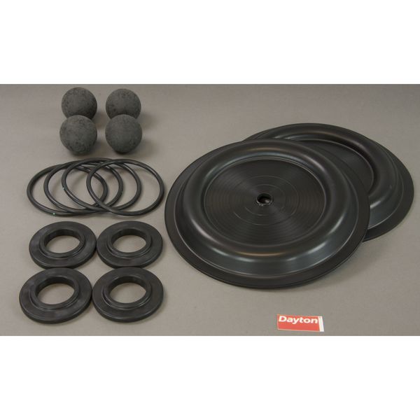 Pump Repair Kit, Fluid, 1 In., For 3HJX2