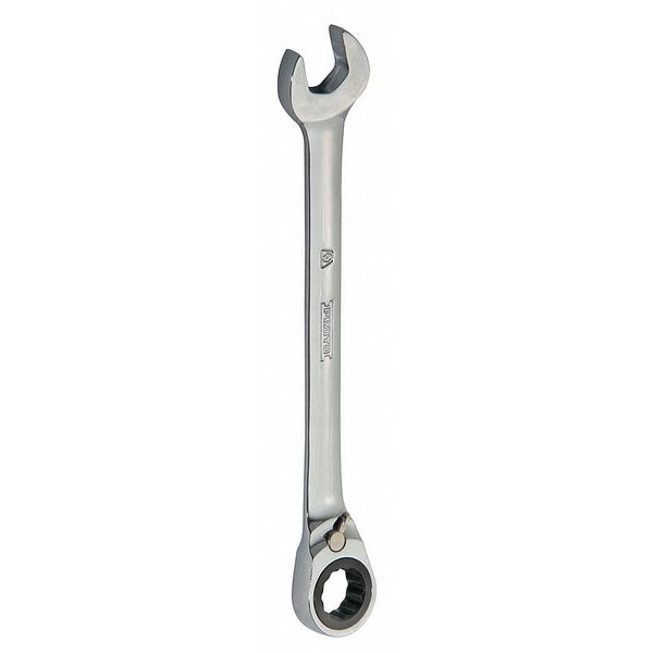 Full Polish Combo Reversible Ratcheting Wrench 1/4