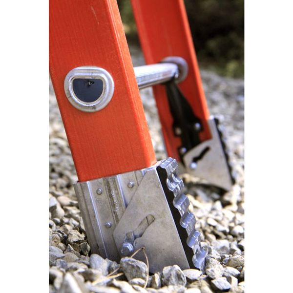 Fiberglass Extension Ladder, 300 lb Load Capacity