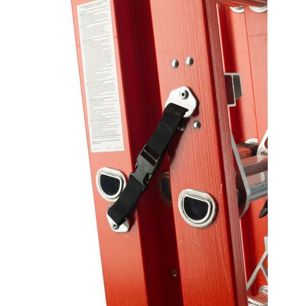 Fiberglass Extension Ladder, 300 lb Load Capacity