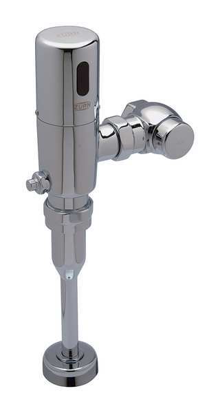 1.0 gpf, Urinal Automatic Flush Valve, Chrome, 3/4 in IPS