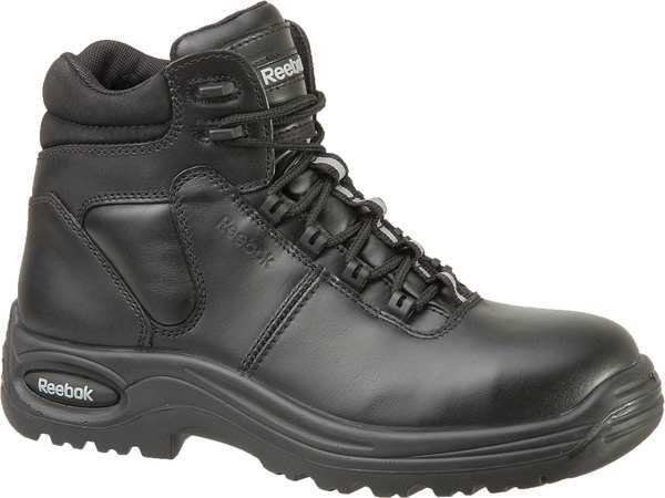 Size 10-1/2 Men's 6 in Work Boot Composite Work Boot, Black