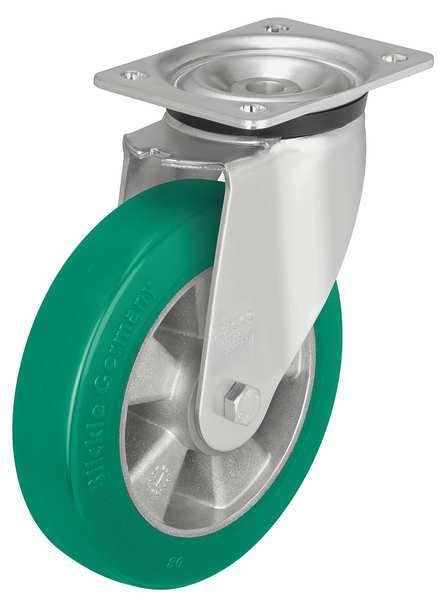 Swivel Plate Caster, PU, 5
