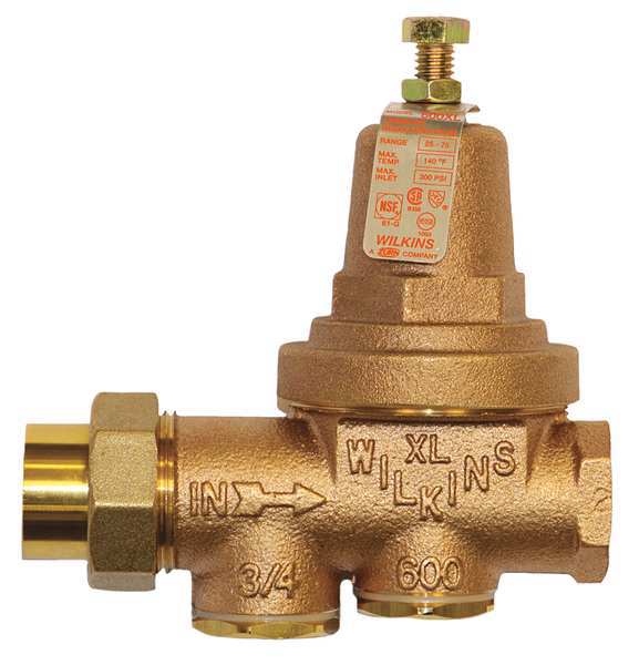 Water Pressure Reducing Valve, 1 In.