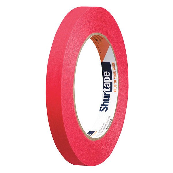 Masking Tape, Red, 12mm x 55m, PK72