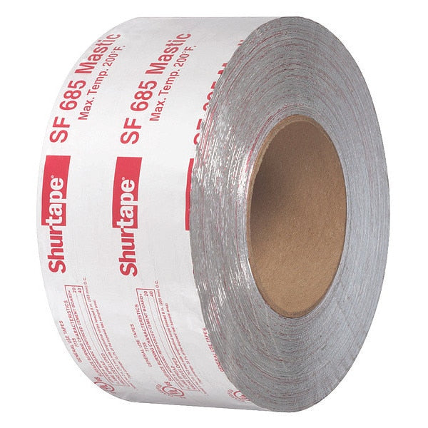 Foil Tape, 3 In x 100 ft., 17 mil