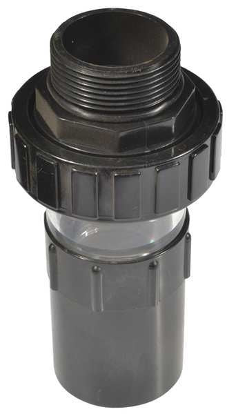Union with Sight Glass, O, 1-1/2 In.