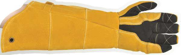 MIG/Stick Welding Gloves, Deerskin Palm, L, PR