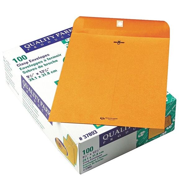 Catalog Envelope, Light Brown, Kraft, PK100