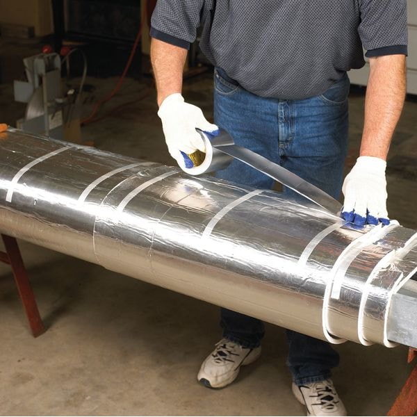 Roll, 20 ft. L, 24-1/2 In. W, Silver