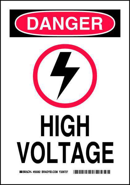 Electrical Hazard Sign, 45427