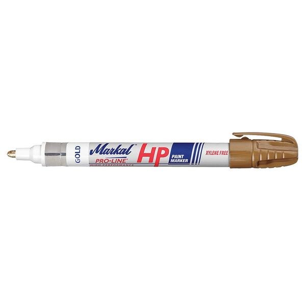 Permanent Liquid Paint Marker, Medium Tip, Gold Color Family, Paint