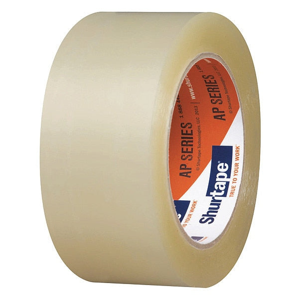 Carton Sealing Tape, 48mm W, Clear, PK36