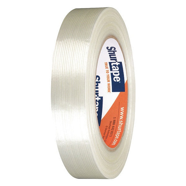 Packaging Tape, 24mm W, Clear, 4-47/64
