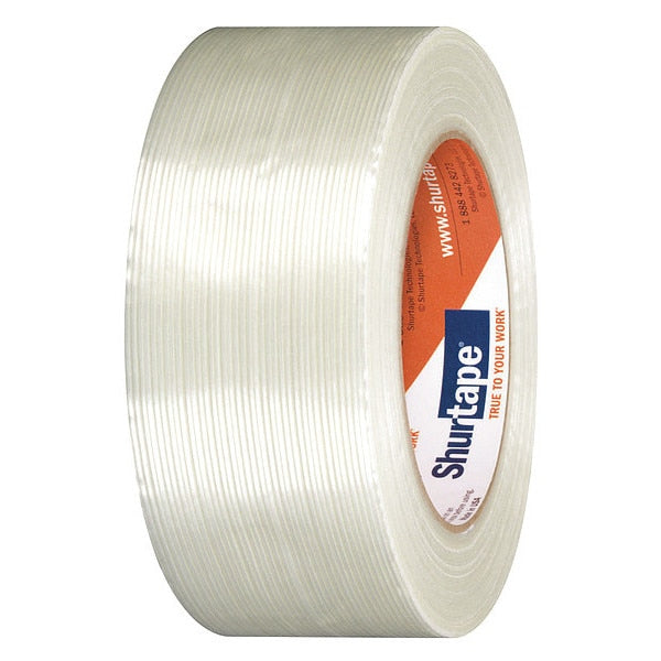 Packaging Tape, 48mm W, Clear, 4-47/64