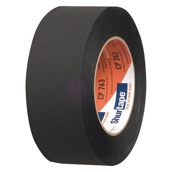 Masking Tape, Black, Dia., PK24