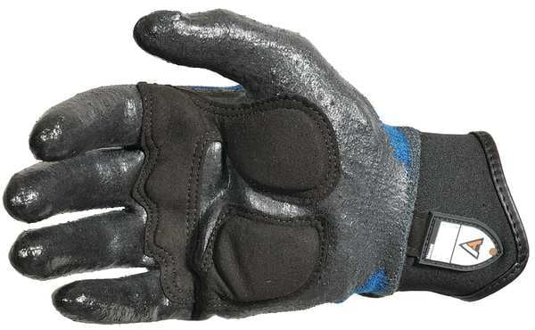Cut Resistant Coated Gloves, A4 Cut Level, Nitrile, L, 1 PR