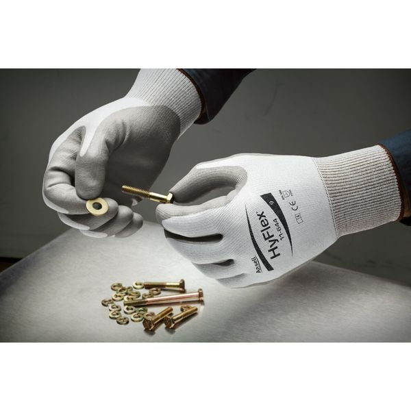 Cut Resistant Coated Gloves, A2 Cut Level, Polyurethane, 3XL, 1 PR